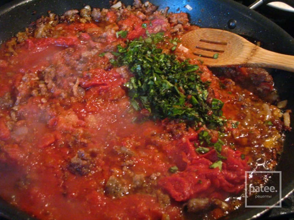 Лазанья в винном соусе - Шаг 5