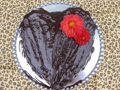 Рецепт Шоколадный торт с ганашем