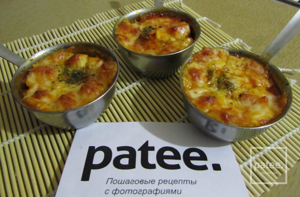 Саганаки с креветками - Шаг 7