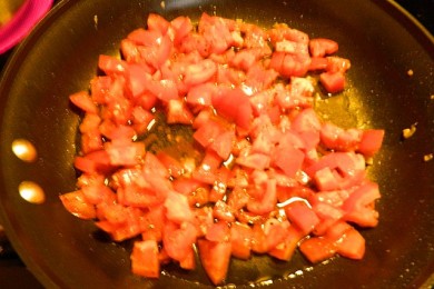 Овощная паста - приготовление