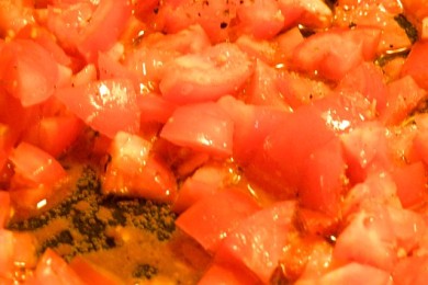 Овощная паста - приготовление