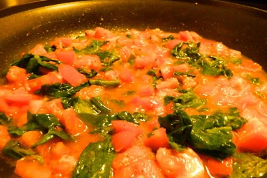 Овощная паста - приготовление