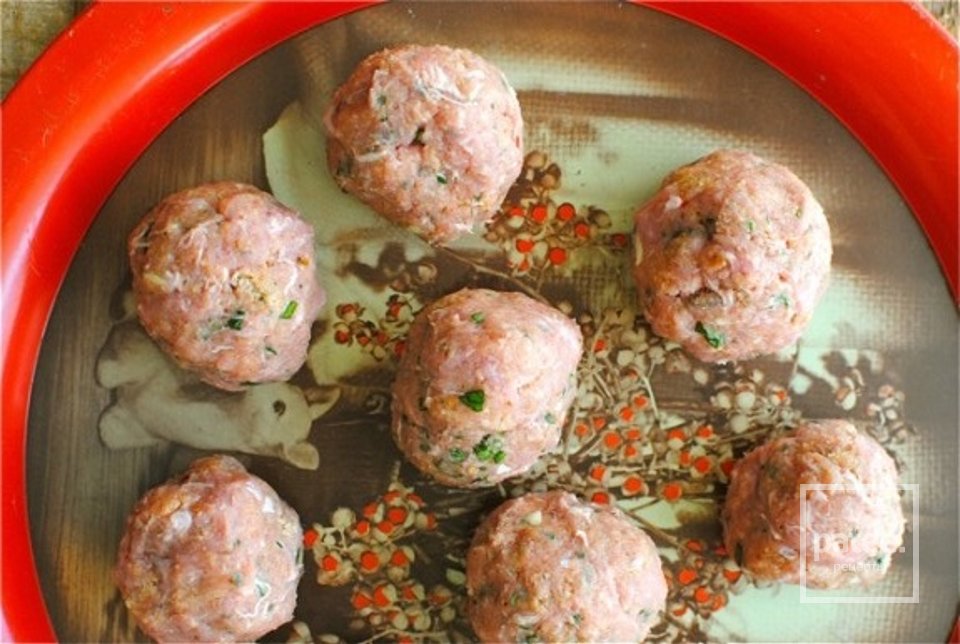 Тефтели из индейки со спагетти - Шаг 2