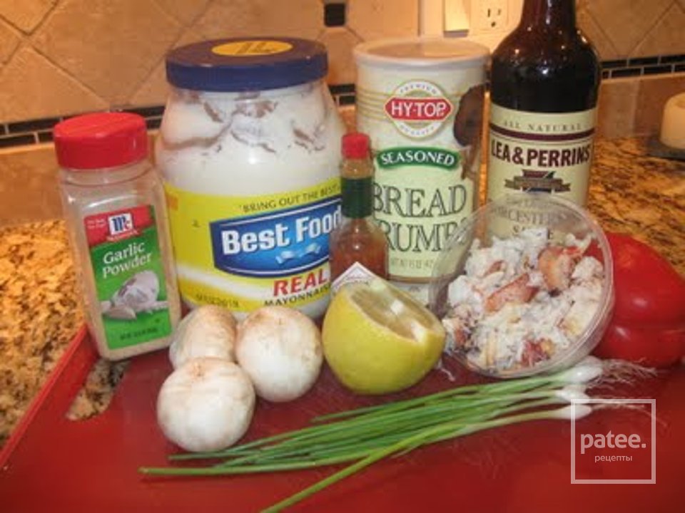 Грибы с крабовым мясом - Шаг 2