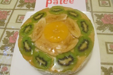 Торт с фруктами - приготовление