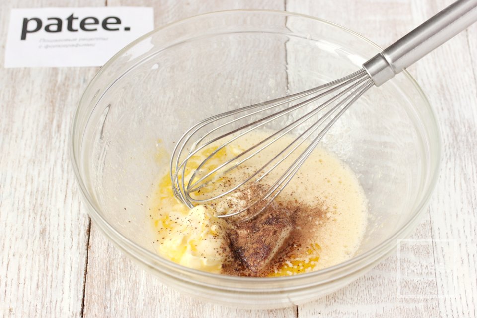 Ажурные блины сердечки - Шаг 3