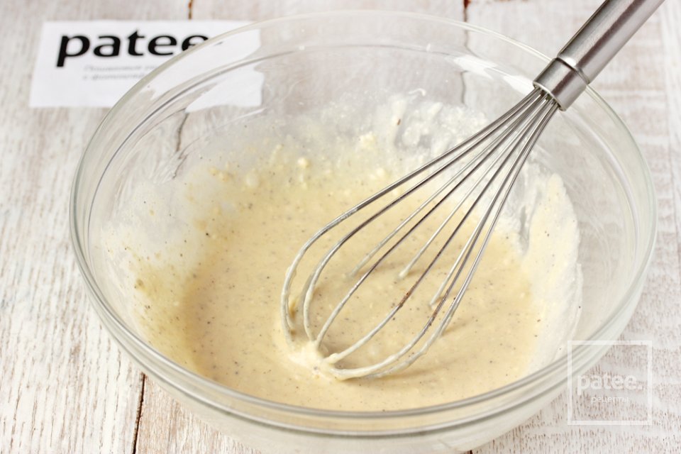 Ажурные блины сердечки - Шаг 4