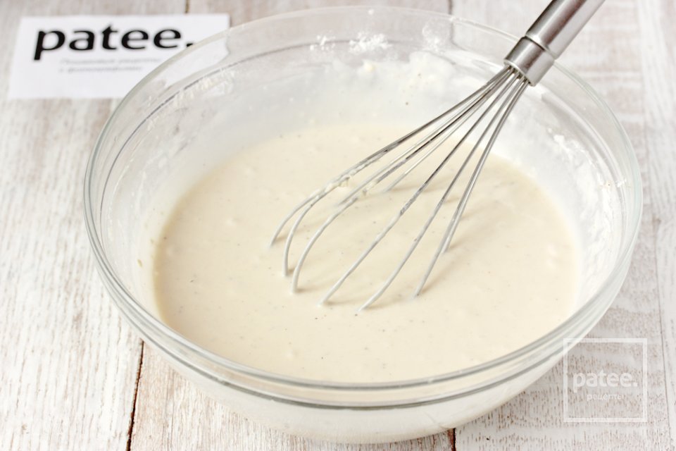 Ажурные блины сердечки - Шаг 7