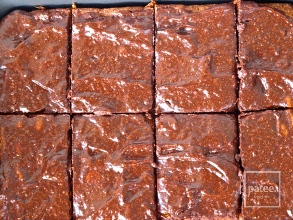 Арахисовые блонди с глазурью - Шаг 8