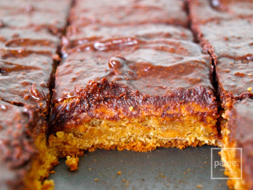 Арахисовые блонди с глазурью - Шаг 9