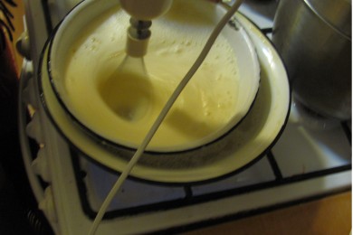 Влюбленный бисквит - приготовление