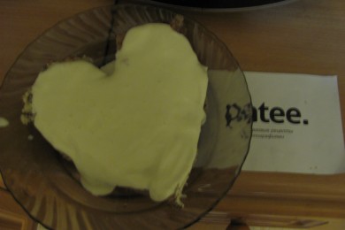 Влюбленный бисквит - приготовление