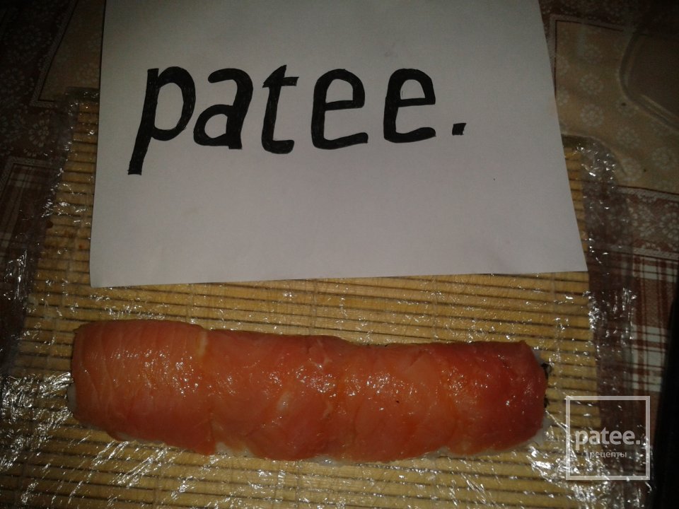 Роллы "Сердце" - Шаг 6