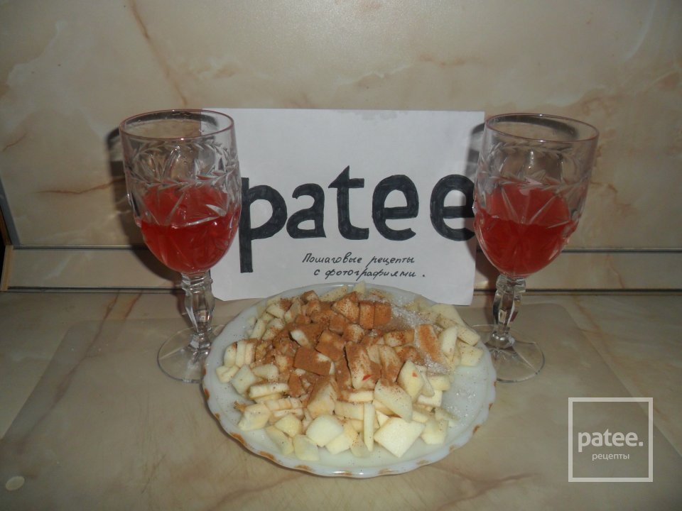 Яблочки в корзине - Шаг 4