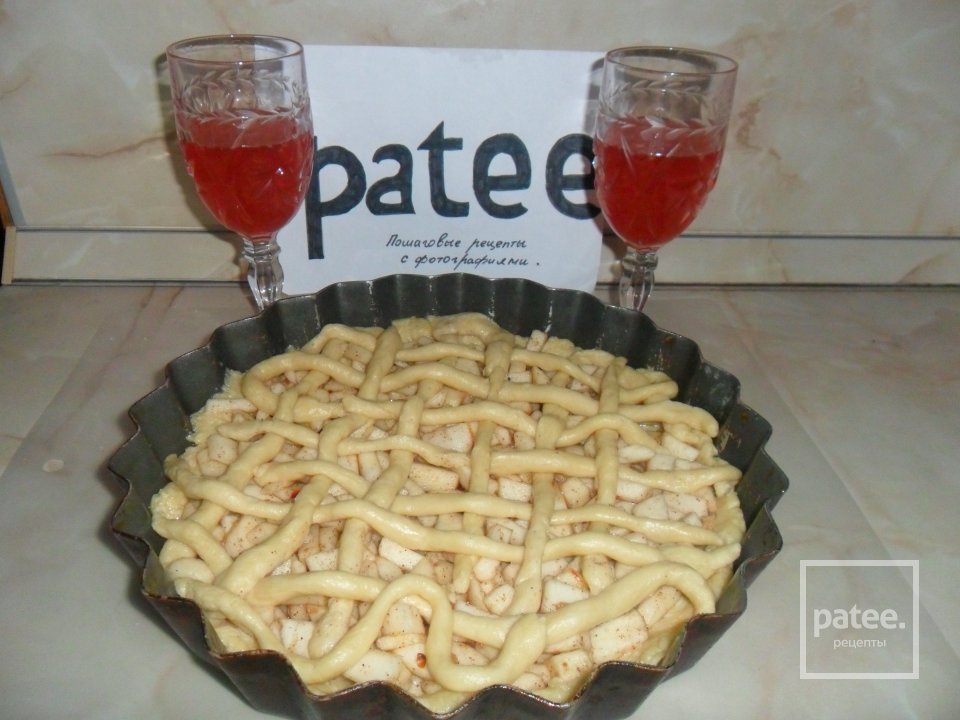 Яблочки в корзине - Шаг 6