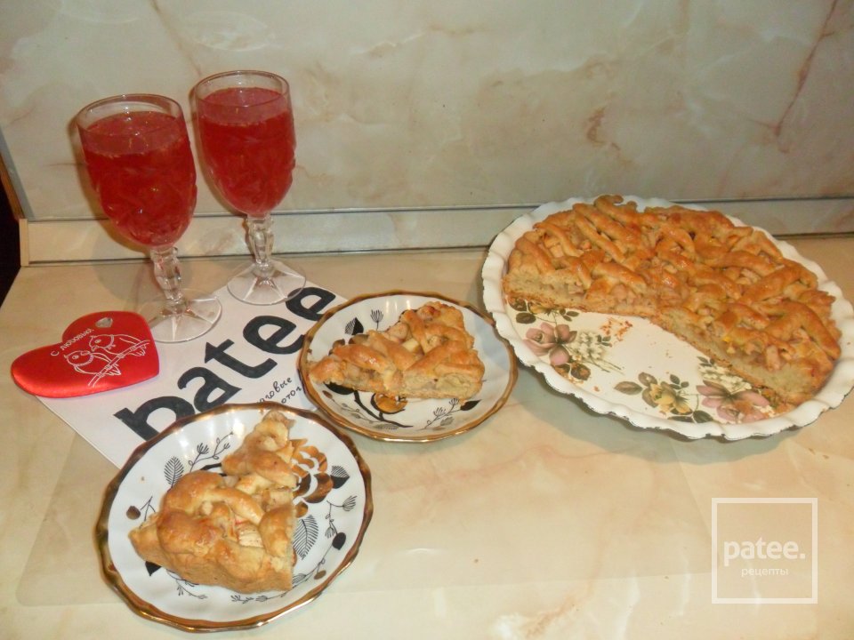 Яблочки в корзине - Шаг 8