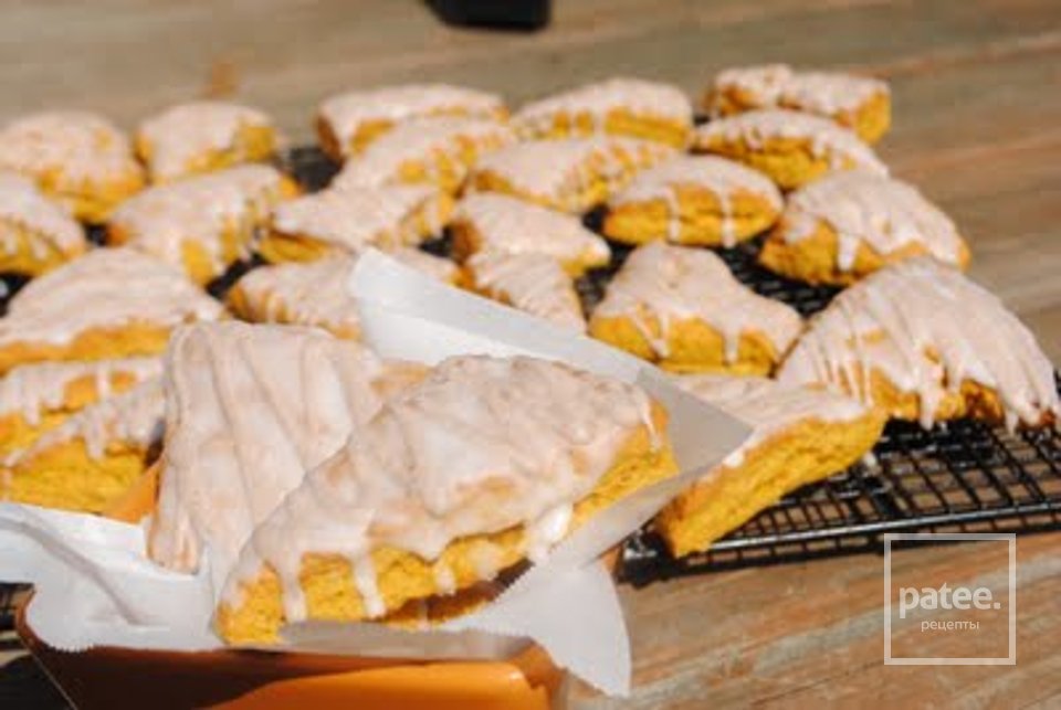 Тыквенные булочки с глазурью - Шаг 2