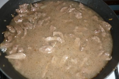 Азу на День Всех Влюбленных - приготовление