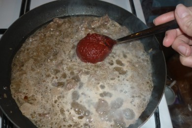 Азу на День Всех Влюбленных - приготовление