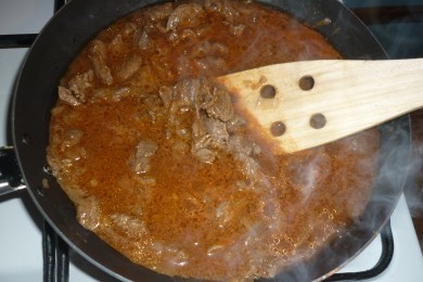 Азу на День Всех Влюбленных - приготовление