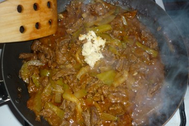 Азу на День Всех Влюбленных - приготовление