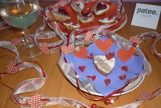 Мини-кексы "Валентинки"