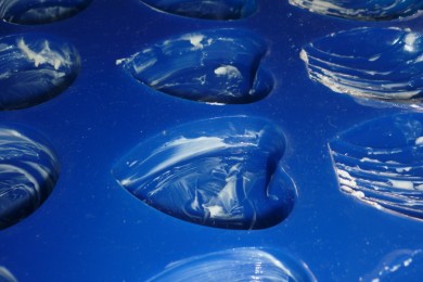 Мини-кексы "Валентинки" - приготовление