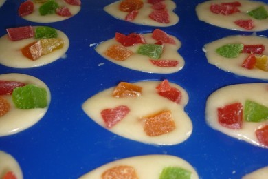 Мини-кексы "Валентинки" - приготовление