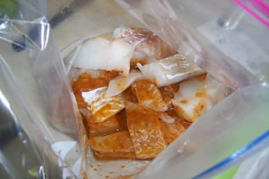 Тако с рыбой и соусом чипотле - приготовление