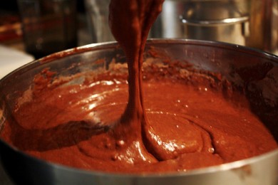 торт "Вишнёвый сюрприз" - приготовление