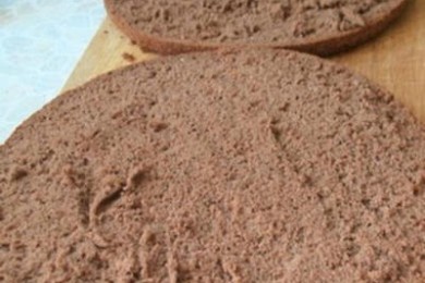 торт "Вишнёвый сюрприз" - приготовление