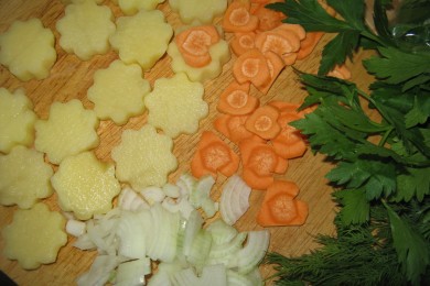 СЕРДЕЧНАЯ ИСТОРИЯ: Суп финский из лосося со сливками - приготовление