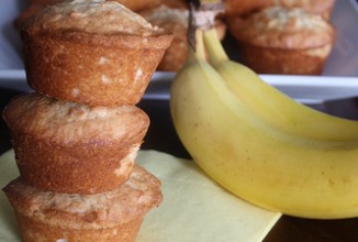 Бананово-кокосовые кексы