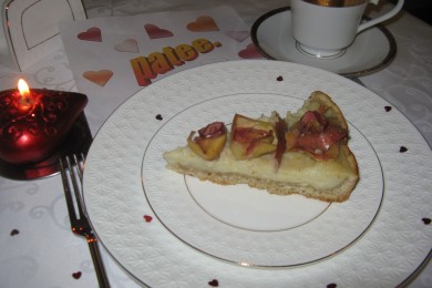 СЕРДЕЧНАЯ ИСТОРИЯ:  Яблочный пирог "Миллион роз" - приготовление