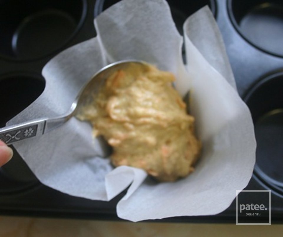 Морковные маффины - Шаг 6