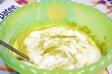 Кекс с тыквенным маслом - приготовление