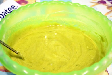 Кекс с тыквенным маслом - приготовление