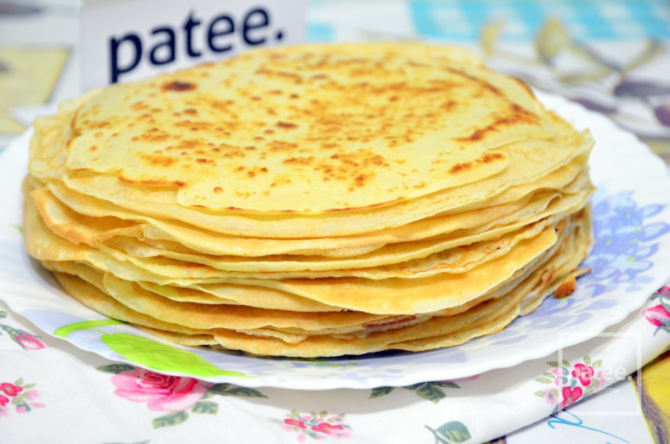 Налистники с кремом маскарпоне и клюквой - Шаг 6