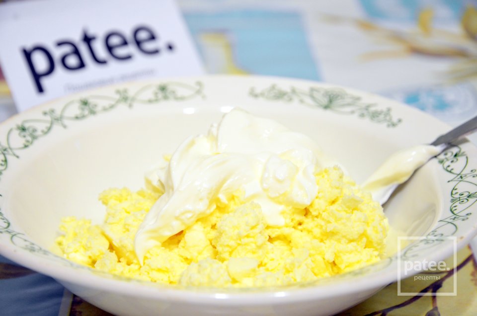 Налистники с кремом маскарпоне и клюквой - Шаг 8