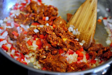 Фаршированные перцы чили - приготовление