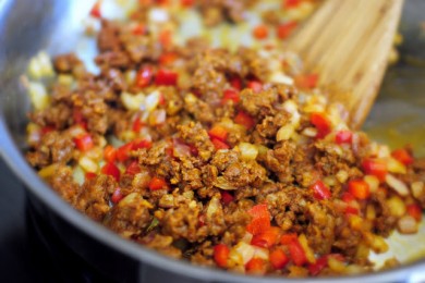 Фаршированные перцы чили - приготовление