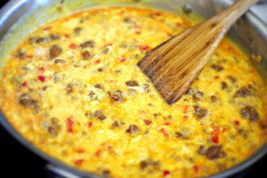 Фаршированные перцы чили - приготовление