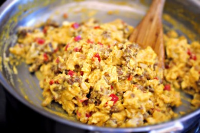 Фаршированные перцы чили - приготовление