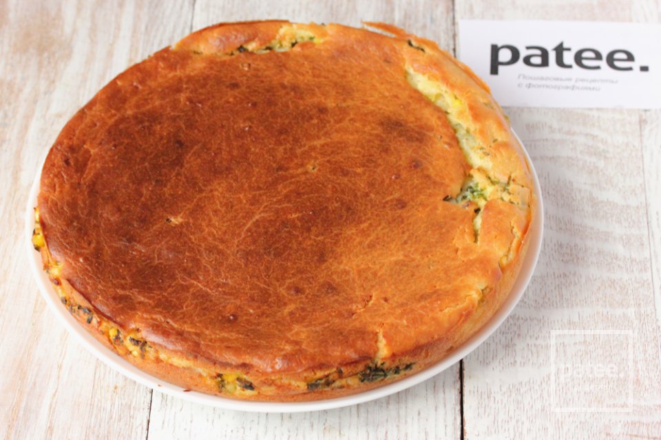 Пирог с яйцами и луком - Шаг 16