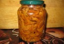 Маринованные лисички
