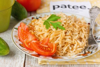 Гарнир из риса и вермишели