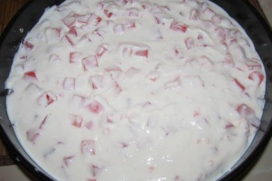 Торт желейный "битое стекло" - приготовление