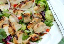 Куриный салат с овощами