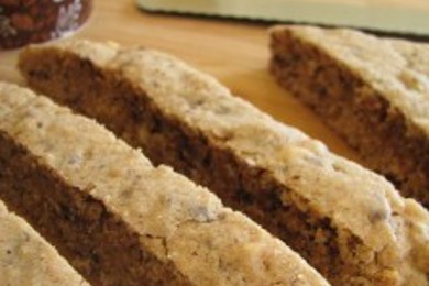 Печенье из темного шоколада  и лесных орехов - приготовление