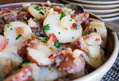 Рецепт Картофельный салат с беконом